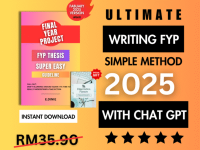 FYP Thesis Guideline Step by Step 2025